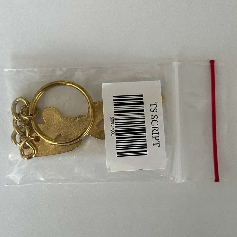 NWT Taylor Swift Fearless Era Keychain - Picture 2 of 3